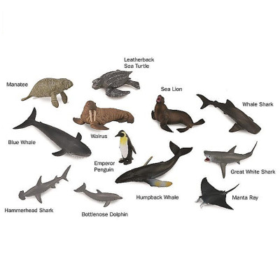 Đồ Chơi Mô Hình 12 Sinh Vật Biển CollectA -1 - CollectA A1107