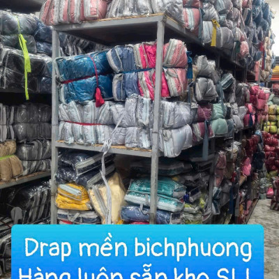 Bộ chăn drap gối thun Hàn Quốc loại 1 có mền 5 món ( 1 drap + 1 chăn chần bông + 3 áo gối) HOẶC mền lẻ