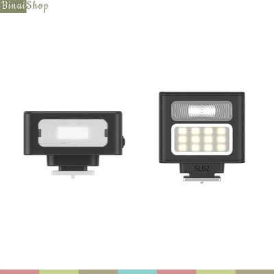 Ulanzi SL01 / SL02 / SL03 - Đèn Flash Mini GN08 Đế Gắn Hotshoe Dành Cho Máy Ảnh S.ony, C.anon, N.ikon, P.anasonic, O.lympus, F.ujifilm- Hàng chính hãng