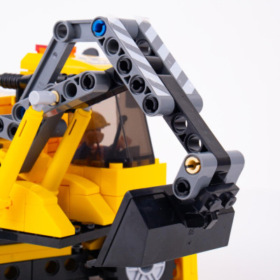 Đồ Chơi Lắp Ráp Máy Xúc Đào Thủy Lực 2 Trong 1 - Hydraulic Excavator - Toys&Joys 8632 (268 Mảnh Ghép)