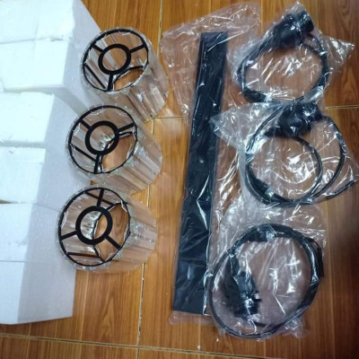 Đèn thả UGOT pha lê trang trí nội thất - kèm bóng LED và đế ốp trần