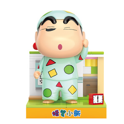 Đồ chơi - BALODY - 21272-5 Bộ xếp hình Crayon Shin-chan (129chi tiết)  (KT8.5x8.5x11cm)