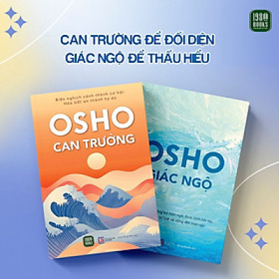Combo 2 Sách OSHO - Can trường + Giác Ngộ
