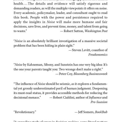 Sách ngoại văn: Noise: A Flaw In Human Judgment