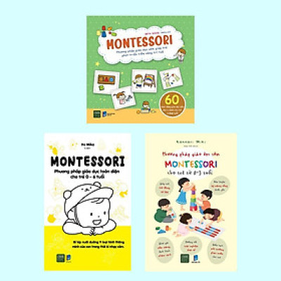 Combo Montessori cho trẻ từ 0 - 6 tuổi - Bản Quyền