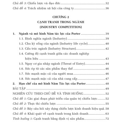 Quản Trị Chiến Lược Từ Tư Duy Đến Thực Thi