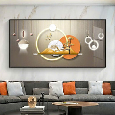 (HCM) Tranh treo tường tráng gương trừu tượng trang trí phòng khách, phòng ngủ kèm đinh treo