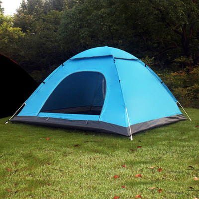 Lều Cắm Trại Lều Du Lịch Tự Bung Gấp Gọn Chống Nước 2-3 Người ( 2x 1.5 x 1.4 m) Giao Màu Ngẫu Nhiên 