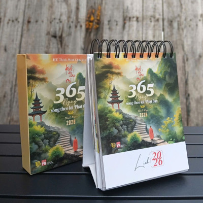  Sách Lịch bàn 2026 - Kinh Pháp Cú - HT. Thích Minh Châu