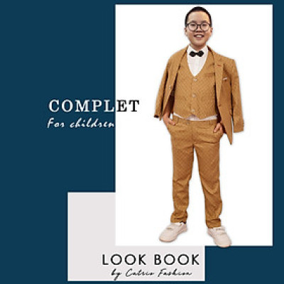 BỘ VEST BÉ TRAI CATRIO PCTB30 CHO TRẺ EM TỪ 6 TUỔI ĐẾN 7 TUỔI (23kg đến 28kg)  thuộc bộ sưu tập quần áo trẻ em trang trọng cho mùa lễ hội tết tiệc cưới sự kiện sinh nhật, được làm bằng vải dạ cao cấp nhất, đẹp đến từng chi tiết