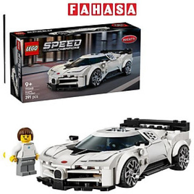 Đồ Chơi Lắp Ráp Siêu Xe Thể Thao Bugatti Centodieci - Lego Speed Champions 77240 (291 Mảnh Ghép)