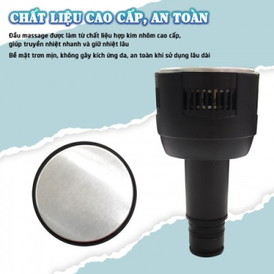 Phụ kiện - ĐẦU NÓNG, LẠNH Súng massage Booster T, M2-A, M2-B, M2-C, M2-D, Pro 3 - Màu đen