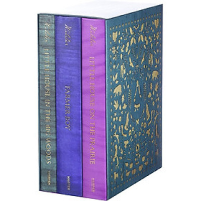 Little House Hardcover 3-Book Box Set: Little House in the Big Woods, Farmer Boy, and Little House on the Prairie