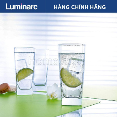 Bộ cốc uống nước thủy tinh Luminarc 6 chi tiết 330ml - G2519, an toàn, chống xước tốt