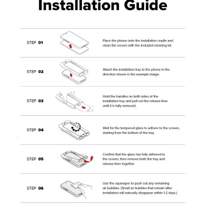 [Combo 2] Dán cường lực cho iPhone 17 Pro Max / 17 Pro / 17 / Air RINGKE Easy Slide Tempered Glass - Hàng Chính Hãng