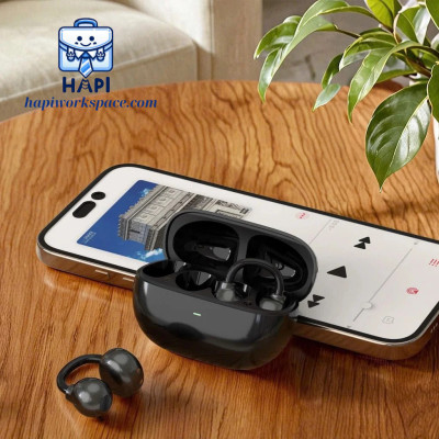 Tai nghe không dây hàng chính hãng WiWU Ai OWS Wi-Ai301. Tích hợp AI, có app thiết kế riêng với nhiều tính năng