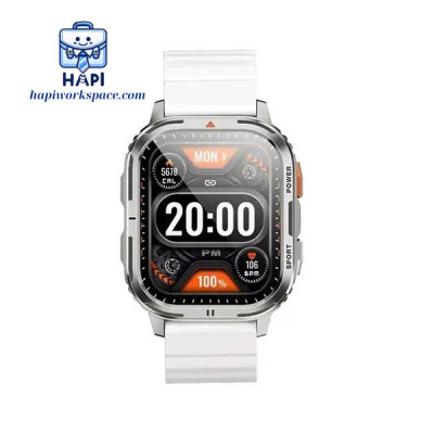 Đồng Hồ Thông Minh hàng chính hãng WiWU Wi-SW05: IP68, Bluetooth, IPS 2.0, App tùy chỉnh, nghe gọi, nhận thông báo