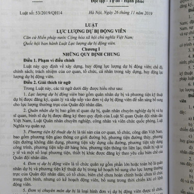 Sách Hệ Thống Toàn Văn Các Văn Bản Luật Về Quân Sự, Quốc Phòng – Những Quy Định Chi Tiết Thi Hành (V2641T)