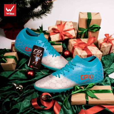 Giày bóng đá sân cỏ nhân tạo chính hãng Wika CP10 Công Phượng ( tặng tất chống trơn ) Size 32 đến 43