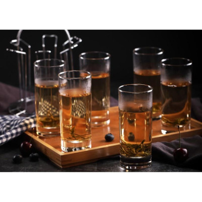 Bộ cốc thủy tinh dùng uống nước lọc, nước ép, Luminarc Island 6 chi tiết 220ML - D6318