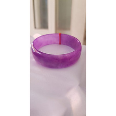 Vòng Tay Nữ Đá Cẩm Thạch Mới Bản Hẹ Tím rịm đều quá đẹp Ni 52mm x Cao16mm x Dầy 4mm Chất liệu đá cẩm thạch Màu tím tịm nhẹ đều bóng đẹp quá Size vòng 52mm Nữ mạng hỏa mạng thổ 47kg đến 50kg đeo ạ