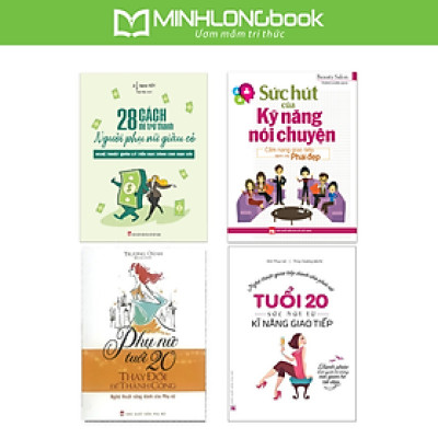 Sách: Combo Cẩm Nang Giao Tiếp Dành Cho Phái Đẹp (4 Cuốn)