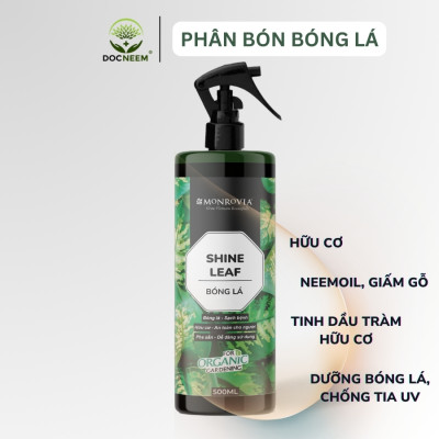 Combo phân bón toàn diện MONROVIA hữu cơ giúp cây khỏe, lá xanh mướt cho cây cảnh, dung tích 1.5l