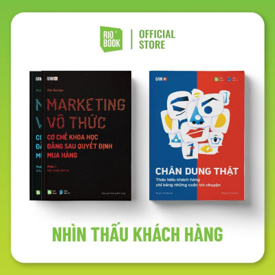 COMBO Nhìn thấu hiểu kỹ khách hàng (Marketing vô thức + Chân dung thật) - Bản Quyền