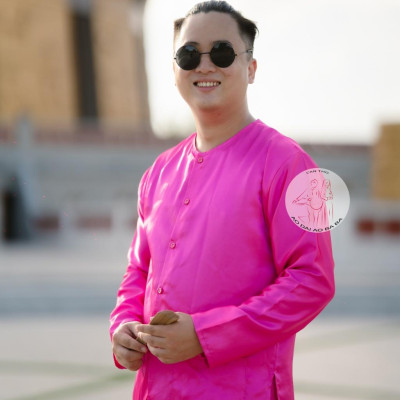 BIGSIZE Bộ bà ba phi bóng hồng cánh sen - Có bộ bà ba Bigsize- may sỉ bà ba toàn quốc - May bộ bà ba theo yêu cầu