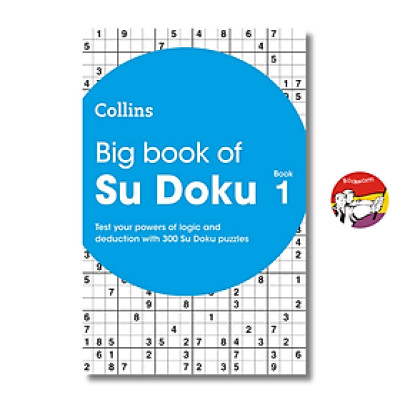 Sách - Big Book of Su Doku Book 1 by Collins | Test Powers of Logic with Su Doku Puzzles