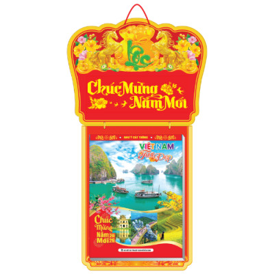 Lịch Tết 2026 - Lịch Treo Tường 52 Tuần (Mỗi Tuần Xé 1 Tờ)