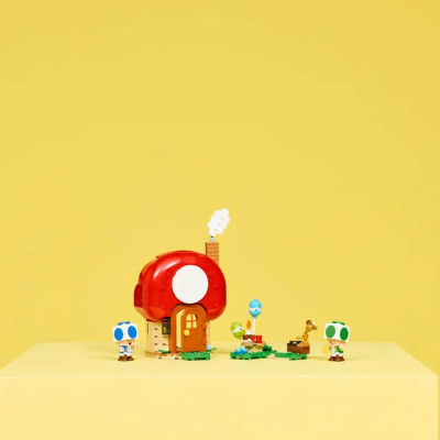 LEGO SUPER MARIO 72041 Đồ Chơi Lắp Ráp Bữa Tiệc Tại Nhà Của Toad (276 Chi Tiết)