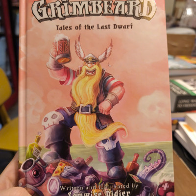 Sách - Grimbeard by Samwise Didier | Short Collection Fantasy English Stories | Sách ngoại văn