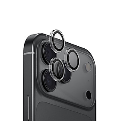 Miếng Dán Cường Lực Lens Camera UNIQ cho iPhone 17 Pro max/ Iphone 17 Pro, UNIQ OPTIX ALUGUARD_ Hàng chính hãng