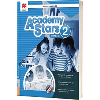 Academy Stars Pupil’s Book + Workbook 2 - Sách học tiếng Anh cho trẻ chuẩn Cambridge