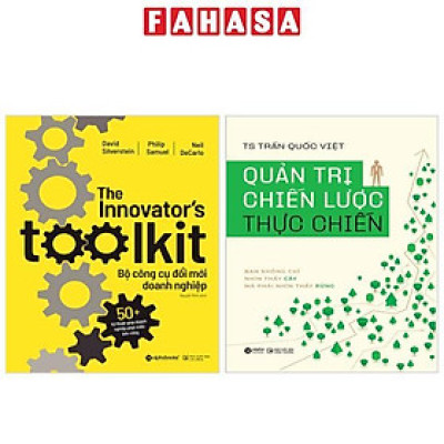 Combo Sách Bộ Công Cụ Đổi Mới Doanh Nghiệp + Quản Trị Chiến Lược Thực Chiến (Bộ 2 Cuốn)