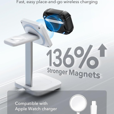 Bao Case cho Airpods Pro 3 (2025) ESR Cyber FlickLock Magnetic Case - Hàng chính hãng