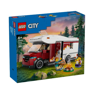 LEGO CITY 60454 Đồ Chơi Lắp Ráp Xe Van Du Lịch (385 Chi Tiết)