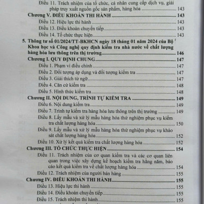Sách Luật Chất Lượng Sản Phẩm, Hàng Hóa sửa đổi, bổ sung năm 2025 (V2615T)