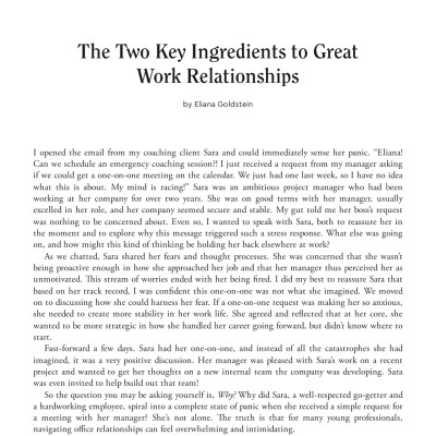 Sách ngoại văn: Bosses, Coworkers, And Building Great Work Relationships (HBR Work Smart Series)