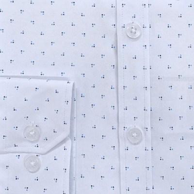 ÁO SƠ MI NAM NGẮN TAY NOVELTY REGULAR FIT RECYCLED