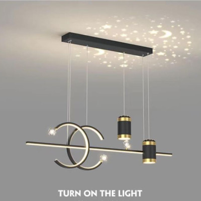 Đèn thả MONSKY ZOEY 3 chế độ ánh sáng kiểu dáng độc đáo trang trí nội thất sang trọng