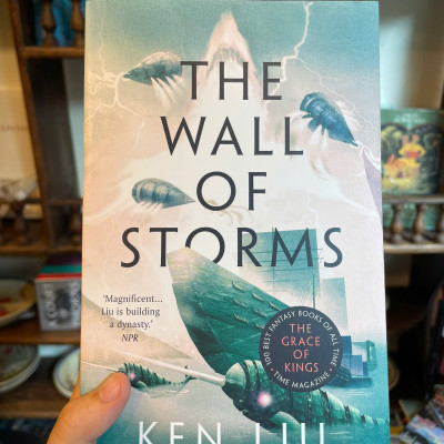 Sách - The Wall of Storms (Book #2 from the series The Dandelion Dynasty) by Ken Liu / Ngoại văn