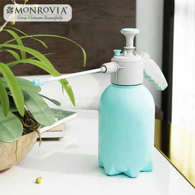 Bình xịt tưới cây MONROVIA 2 lít, phun sương tưới cây cảnh, vòi dài, tặng vòi ngắn, màu xanh, tiêu chuẩn Châu Âu