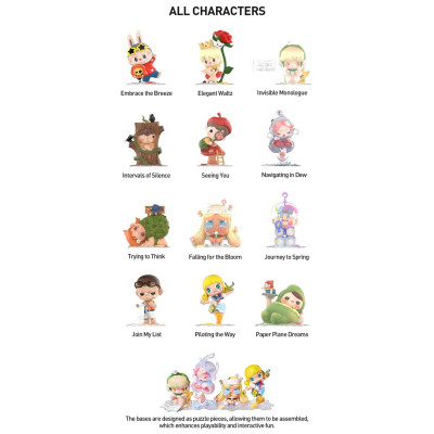 Đồ Chơi Mô Hình Hand In Hand Series Figures - Pop Mart