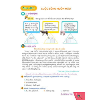 Bộ 2 cuốn Ôn Hè Toán + Tiếng Việt 2 Cánh Diều - ndbooks