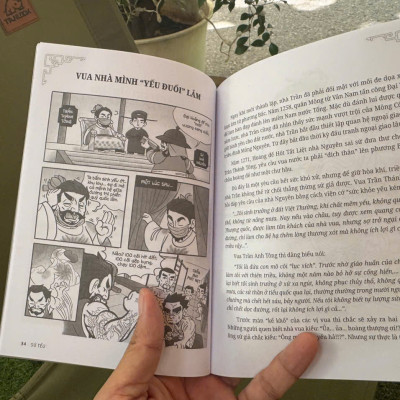 (Tặng bộ trò chơi thẻ bài Sử Tếu)  SỬ TẾU - Lê Minh, Hồ Đức – Vietales