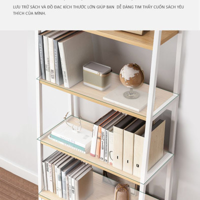 Kệ sách đa năng trang trí không gian phong cách Hàn thương hiệu IGA - GM76