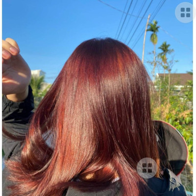 R8 (NÂU ÁNH ĐỎ) - NHUỘM THẢO DƯỢC MÀU THỜI TRANG BOSNIC 150ML