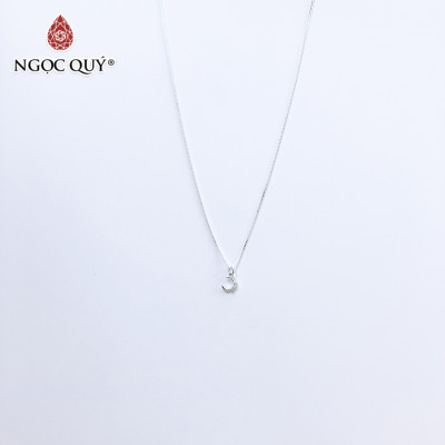 Dây chuyền bạc mặt trăng - Ngọc Quý Gemstones